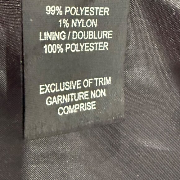 Tahari Arthur S. Levine Womens Tweed Skirt Black White Size 12 New - Picture 3 of 6